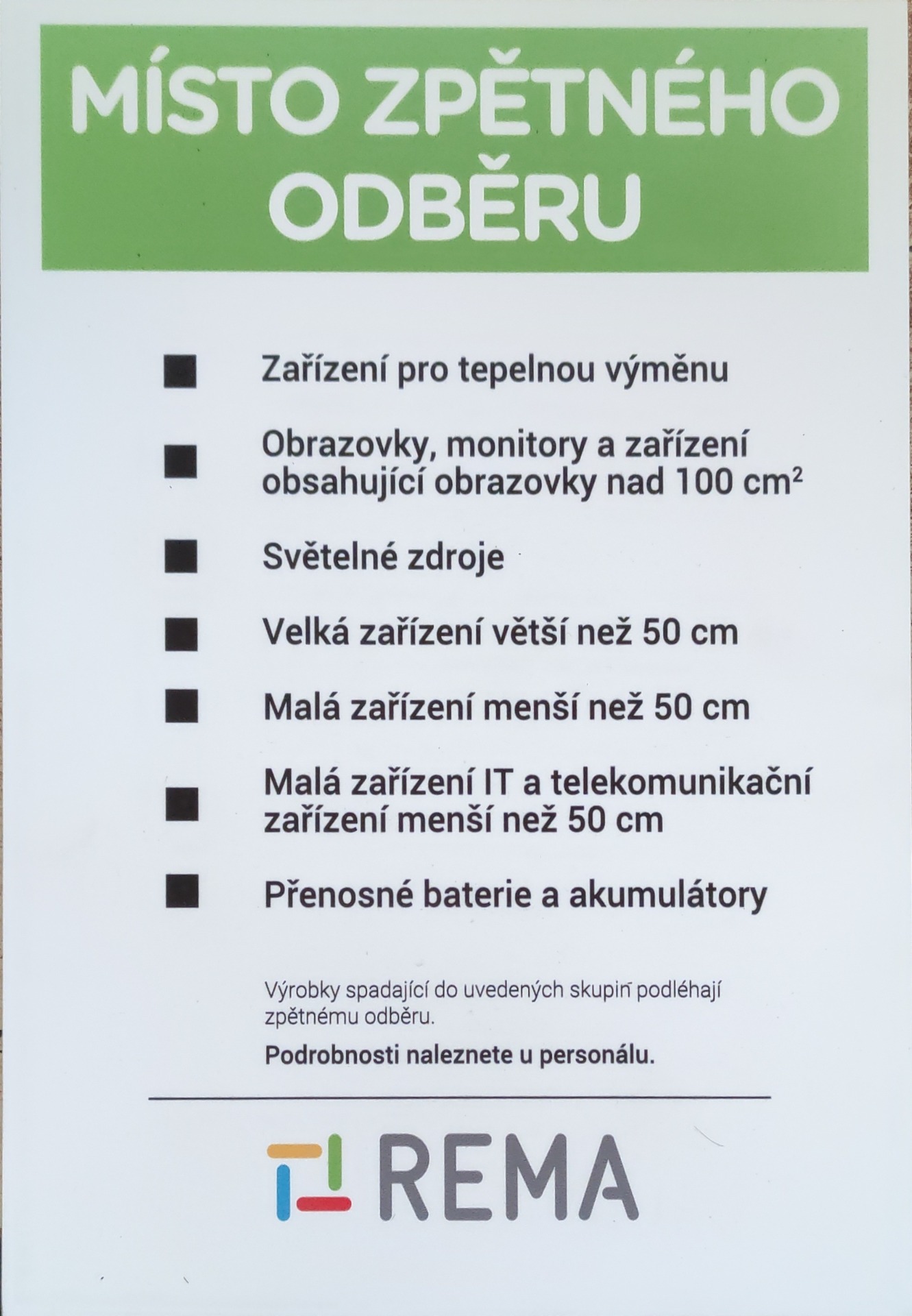 Zpětný odběr elektrozařízení